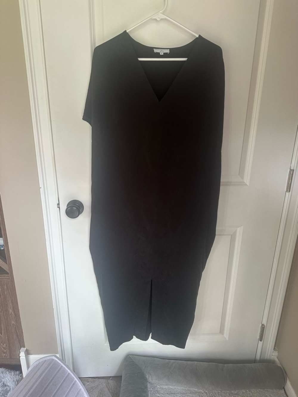 2x J. Crew Classic Black universal standard cupro black Dress